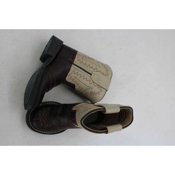 Cody James Old West Toddler Leather Cowboy Western Boots Style BCW2552 sz 4 - Picture 1 of 12